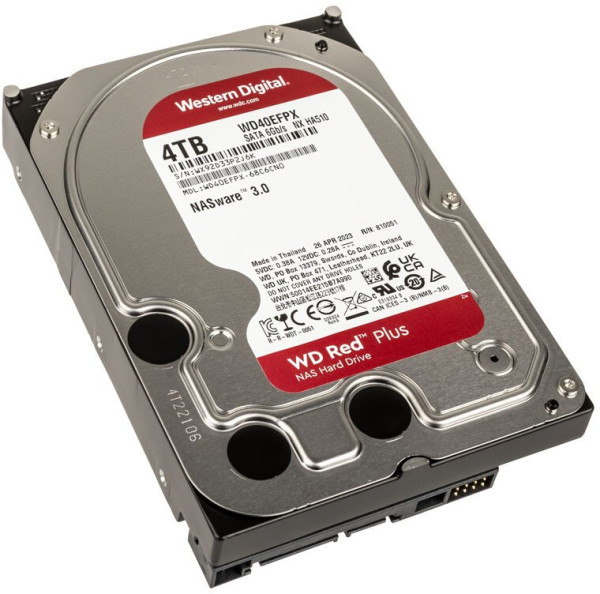 Hard disk WESTERN DIGITAL 4TB Red Plus WD40EFPX SATA 6GB/s