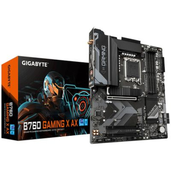 Matična ploča Gigabyte B760 GAMING X AX – ATX – Socket LGA 1700 – Intel