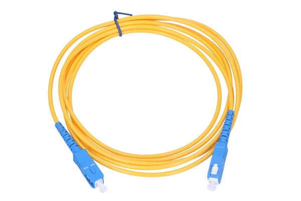ExeLink patchcord SC/UPC-SC/UPC Single Mode, Simplex, G652D, 3mm, 10m