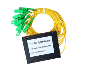 ABS PLC Splitter ExeLink 1 x 8 Optic Splitters SC/APC