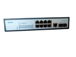 ExeLink SG2510 switch za Rack sa 8x10/100/1000 Base-T,2x1000 Base-X SFP porta L2 Managed