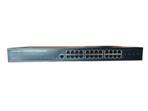 Exelink SGX3528-V2 switch za Rack sa 24x10/100/1000 Base-T, 4x1G/10GE Base-X SFP+ porta
