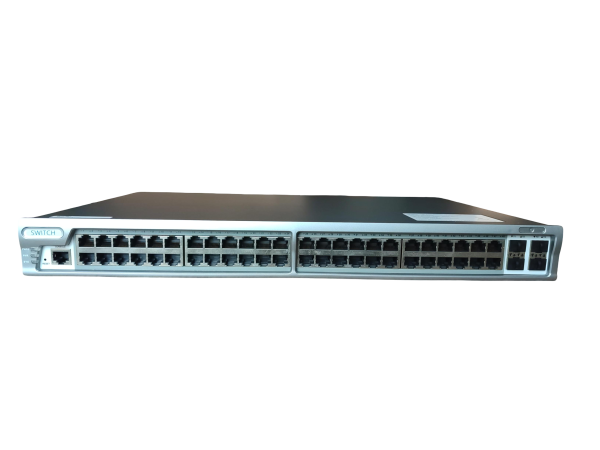 Exelink SGX3752 switch za Rack 48×10/100/1000 Base-T,4x1G/10 GE Base-X SFP+ porta, 2 modularna ležišta za napajanje