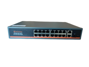 ExeLink SFG1219DP neupravljvi switch 16x10/100 Base-TX(POE/POE+) 2x10/100/1000 Base-T, 1x1000 Base-X SFP porta