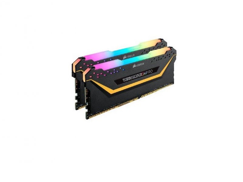 CORSAIR RAM DIMM DDR4 16GB (2x8GB) 3200Mhz CL16 Vengeance RGB PRO, TUF Gaming, crni