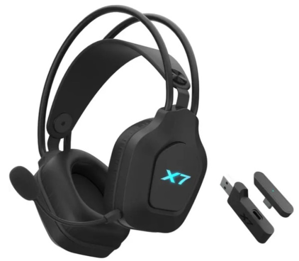 A4-XR-200 A4Tech X7 gejmerske slusalice sa mikrofonom, SURROUND, 50mm/16ohm, USB, LED,Bluetooth+2,4G