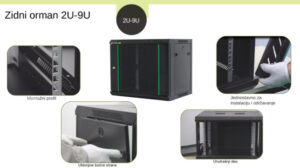 SLT Rek orman 9U 600x450 19 inca