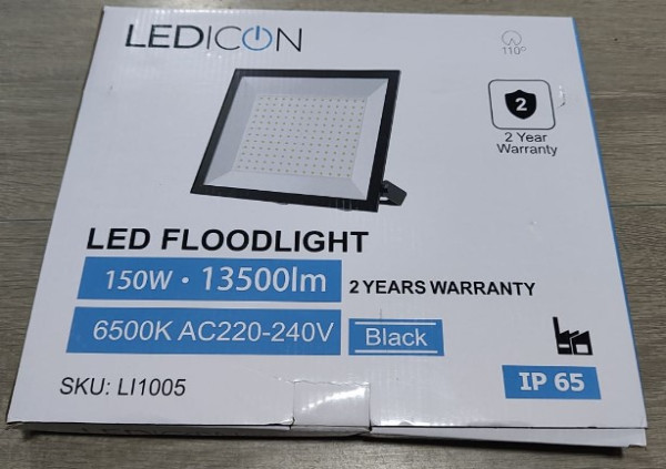 LED REFLEKTOR 150W 13500lm 6500K IP65