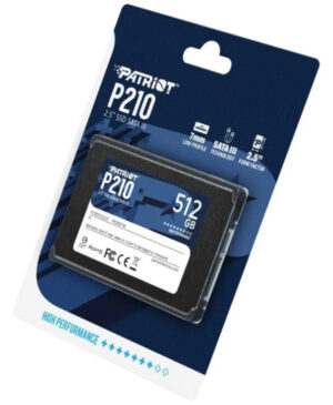 SSD 2.5 SATA3 512GB Patriot P210 520MBs/430MBs P210S512G25