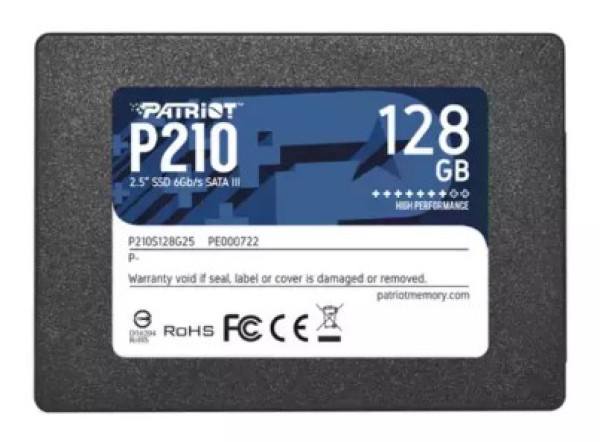 SSD 2.5 SATA3 128GB Patriot P210 450MBs/430MBs P210S128G25