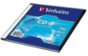 VERBATIM plasticna kutija CD-R 700MB 52X SLIM CASE 43347 43348 VERBATIM plasticna kutija CD-R 700MB 52X SLIM CASE 43347 43348