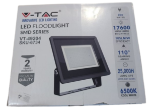 LED REFLEKTOR 200W SMD 6500K 17600Lm, 400x33x333mm, 3KG, VT6734