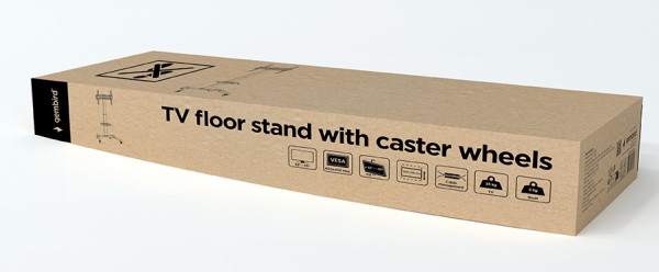 TVS-55T-01 Gembird Podni stalak za TV sa toèkovima (nagib), 32-55inca, 35KG