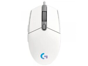 LOGITECH LOGITECH Gejmerski miš G203 LIGHTSYNC (Beli)