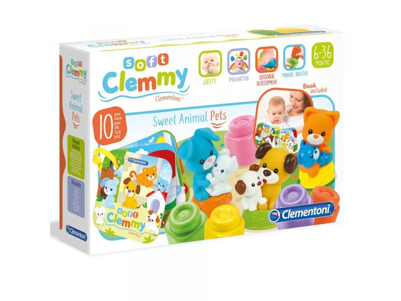 CLEMENTONI BABY KOCKE ZIVOTINJE