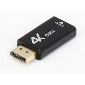 Adapter E-Green DisplayPort 1.4 (M) - HDMI 2.0 (F) crni