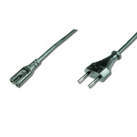 Kabl DIGITUS za NAPAJANJE LAPTOPA 2pin Osmica 1.8m AK-440104-018-S