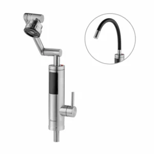 MUHLER Diplomat  QF-919S - Inox slavina sa grejačem vode sa LED svetlom