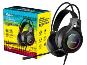 Xwave HD-550 G Black, gaming slusalice sa mikrofonom, jack USB 2.0/2,2m kabl/RGB