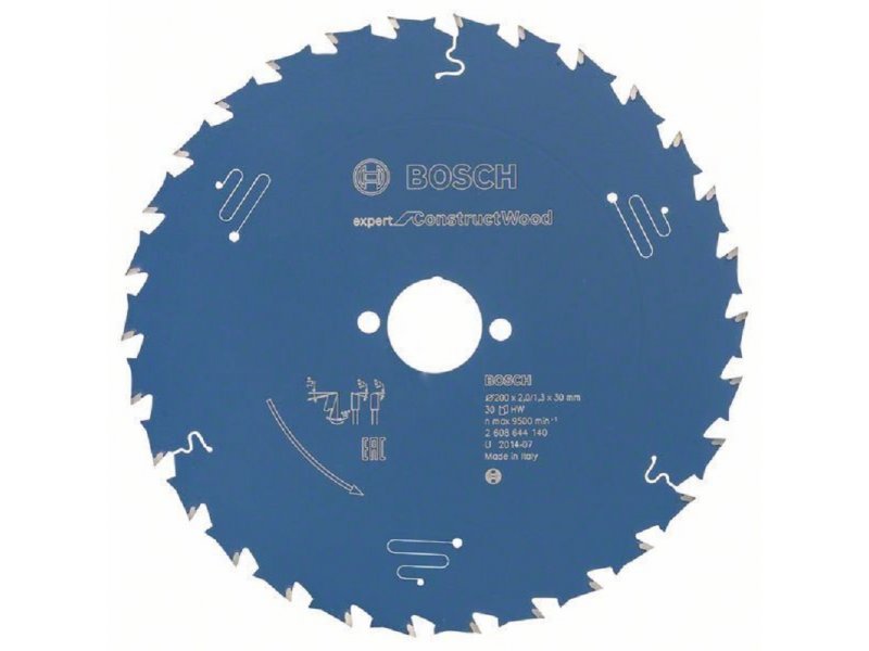 BOSCH List kružne testere Expert for Construct Wood 200x30x2 1.3×30 T