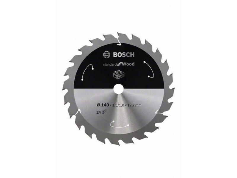 BOSCH List kružne testere za akumulatorske testere 140×12.7×1.5 1.0x24T