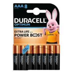 Baterija Duracell Optimum AAA 8/1, nepunjiva