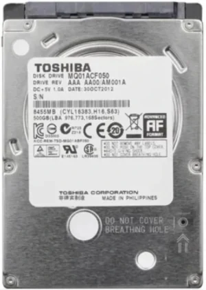 Hard disk 2.5 SATA 500GB Toshiba MQ01ACF050-bulk