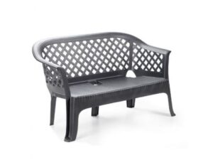 Ipae-progarden Klupa baštenska plastična Lariana zelena Ipae-progarden Klupa baštenska plastična Lariana zelena