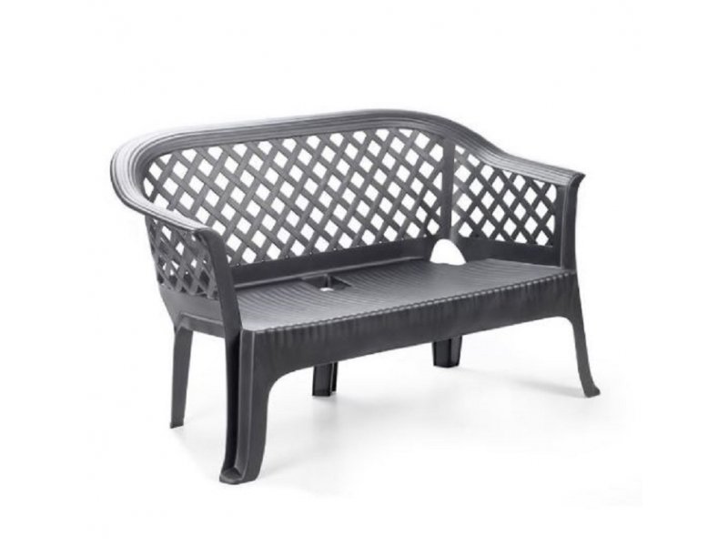 Ipae-progarden Klupa baštenska plastična Lariana zelena