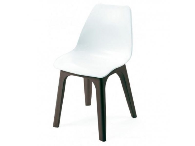 Ipae-progarden Stolica baštenska plastična Eolo belo braon
