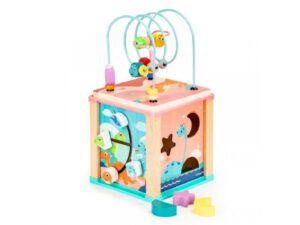 ECO TOYS DRVENA EDUKATIVNA KOCKA