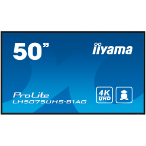 IIYAMA LFD LH5075UHS-B1AG 50' 4K UHD VA 3840 x 2160 @60Hz 500 cd/m² 5000:1 9.5ms Android 11 OS, iiSignage²