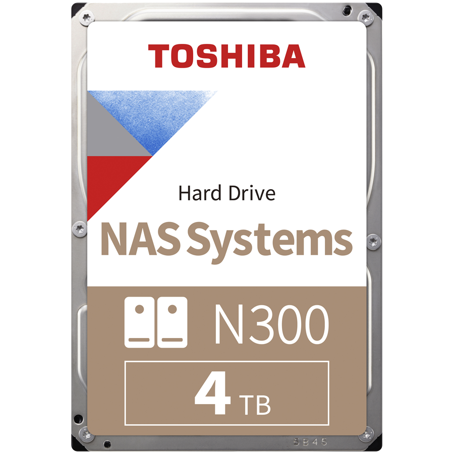 HDD NAS TOSHIBA N300 4TB CMR, 3.5”