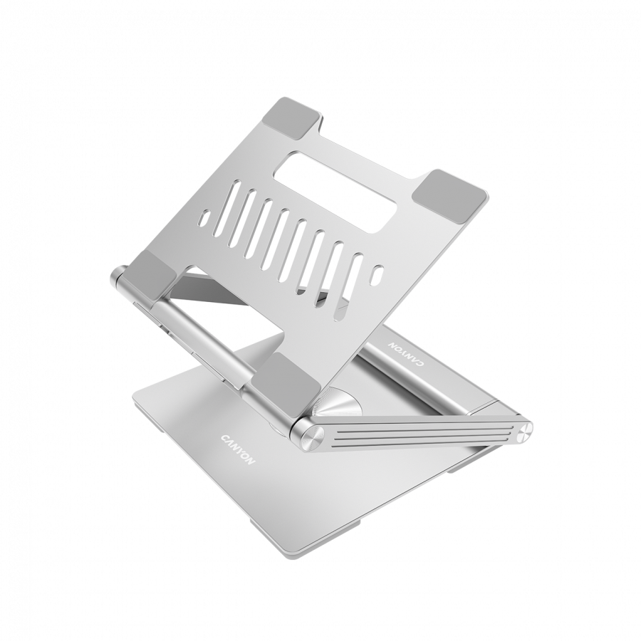 Canyon Laptop stands with hub, TYPE C F to HDMI2.0+2USB3.0+USBC3.0+RJ45+PD