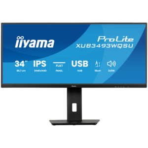 XUB3493WQSU-B6 34” IPS Ultra wide flat screen with PIP, PBP and height adjustable stand XUB3493WQSU-B6 34'' IPS Ultra wide flat screen with PIP, PBP and height adjustable stand