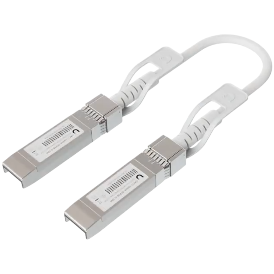 Ubiquiti UACC-Uplink-SFP28-0.3M Direct attach cable with auto link optimization for seamless 1G SFP, 10G SFP+