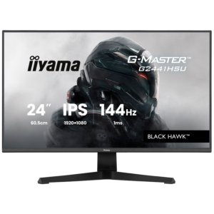 24 inch IPS Gaming G-Master Black Hawk FreeSync 1920x1080 144Hz 300cd/m2 HDMI DisplayPort 1ms MPRT Adaptive Sync Speakers USB 2x 2.0 Black Tuner