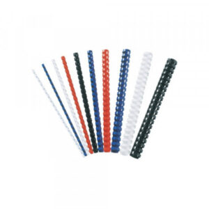 Spirala PVC 28 mm 1/50 Fellowes bela