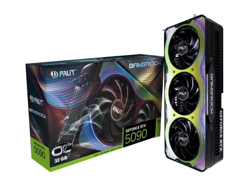 PALIT GeForce RTX 5090 GameRock OC 32GB GDDR7 512bit NE75090S19R5-GB2020G
