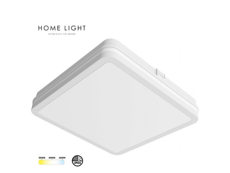 HOME LIGHT LED PLAFONJERA NORA 24W CCT BELA IP65