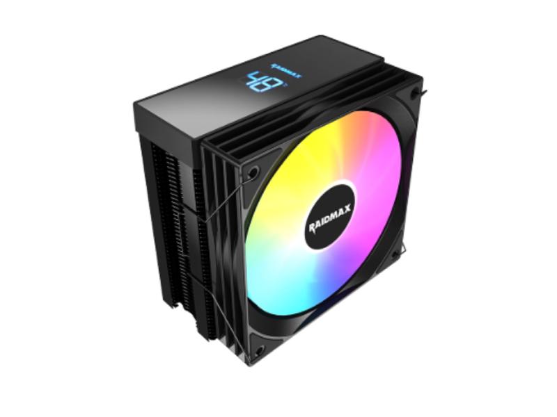 RAIDMAX CPU Hladnjak Raidmax AM1204B DIGITAL ARGB Crni, AM1204B