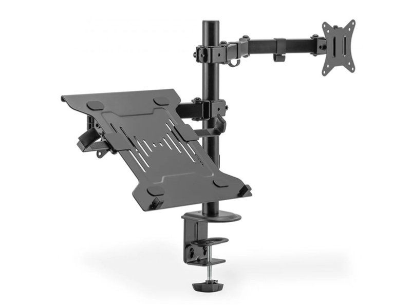 DIGITUS Držac monitora 17-32”, 9kg, sa nosačem notebooka do15,6”,4kg