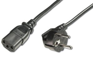DIGITUS Kabl za napajanje C13 na šuko 2.5m crni