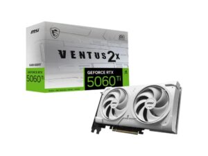 MSI GeForce RTX 5060 Ti 16G VENTUS 2X OC WHITE PLUS
