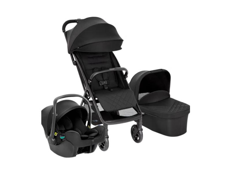 GRACO Kolica za bebe 3u1 Myavo, Crna