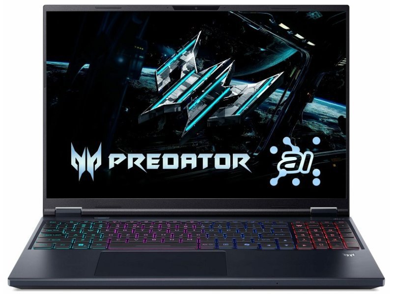 ACER Predator 16 PHN16-73-914V (Abyssal Black) WQXGA IPS 240Hz, U9 275HX, 32GB, 1TB SSD, RTX 5070 8GB (NH.QX5EX.00F // Win 11 Home)