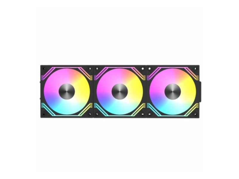 RAIDMAX Modular Combo kit Black NV-MD120FBP3 Ventilator 3in1