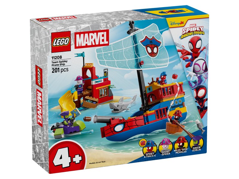 LEGO 11208 Piratski brod Spajdijevog tima