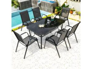 PROGARDEN Sto sa 6 stolica 001/set