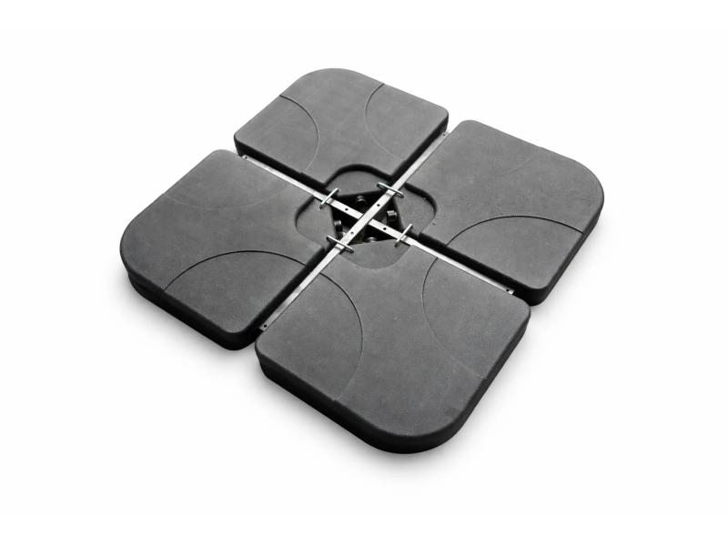 PROGARDEN Postolje za suncobran – set od 4 dela